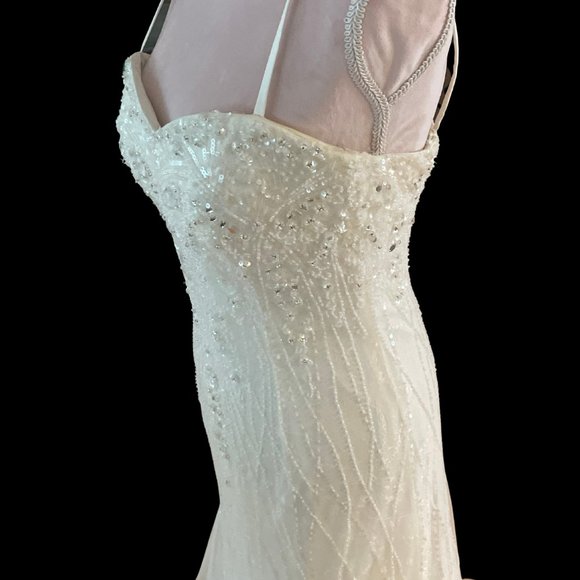 Soft by Rosa Clara beaded wedding gown or grad dress - Picture 5 of 10